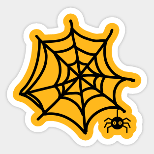 Spider halloween unisex t shirt Sticker